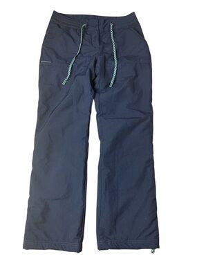 Quechua Decathlon Fleece-Lined Warm Hiking Pants Navy Blue Size 30 (M)